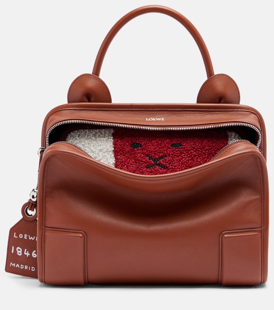 Tote Bag Amazona 180 Lion Medium aus Leder