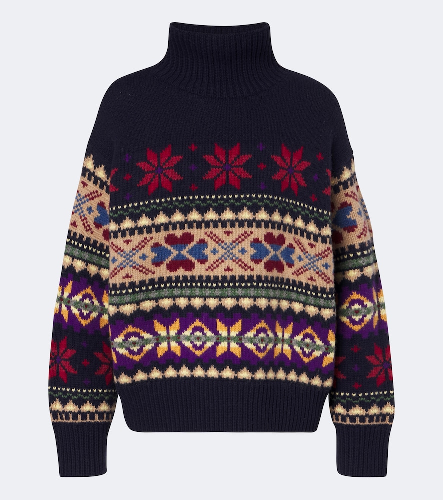 Rollkragenpullover aus einem Wollgemisch