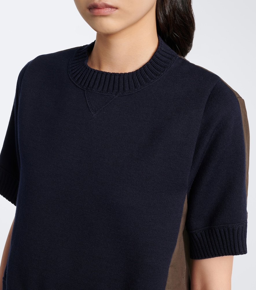 Cotton And Cashmere-Blend Top