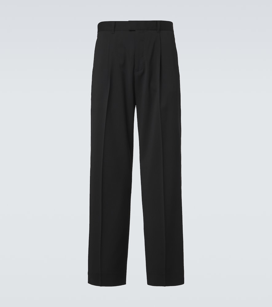 Gerade Hose Slack aus Schurwolle