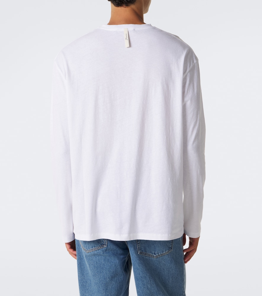 Cotton And Hemp Jersey T-Shirt