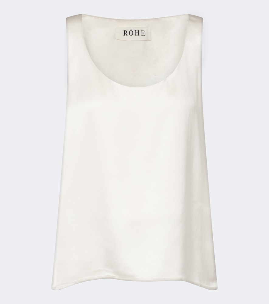 Rohe Róhe Twill Tank Top In White