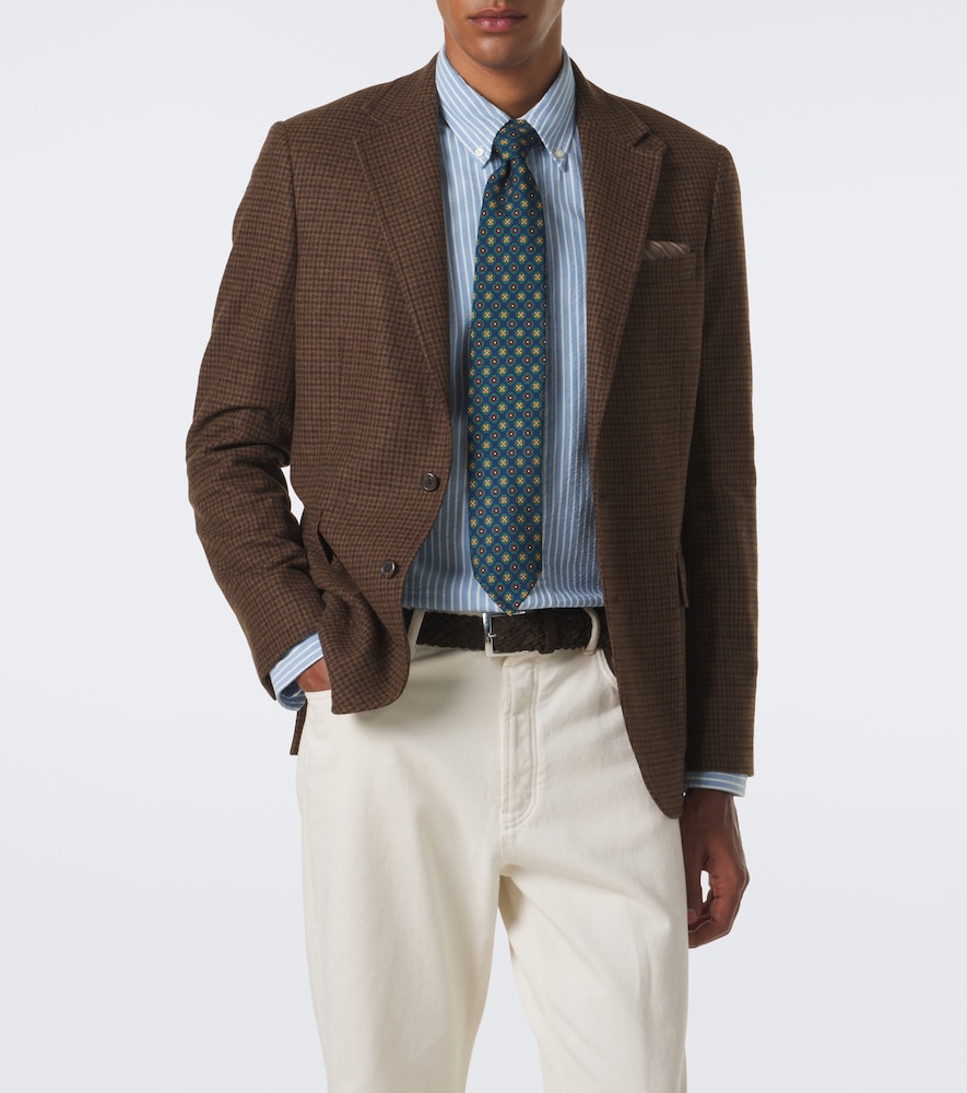 Polo Ralph Lauren Checked Wool-Blend Blazer