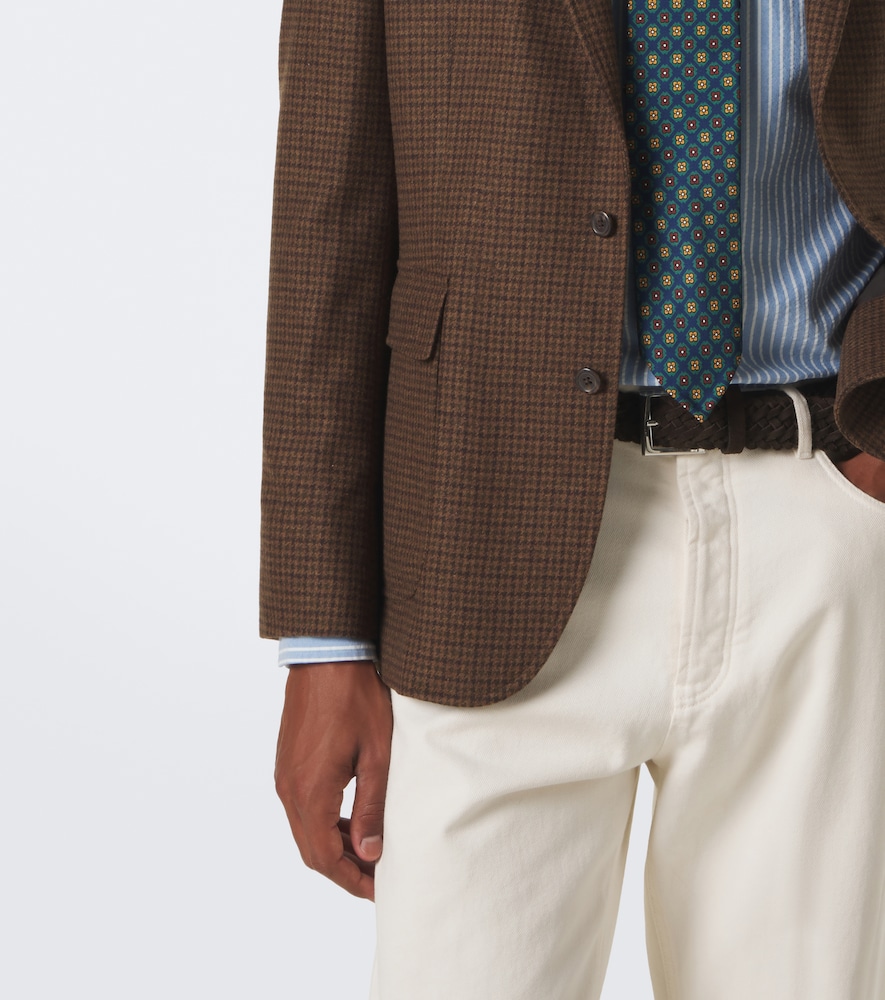 Polo Ralph Lauren Checked Wool-Blend Blazer