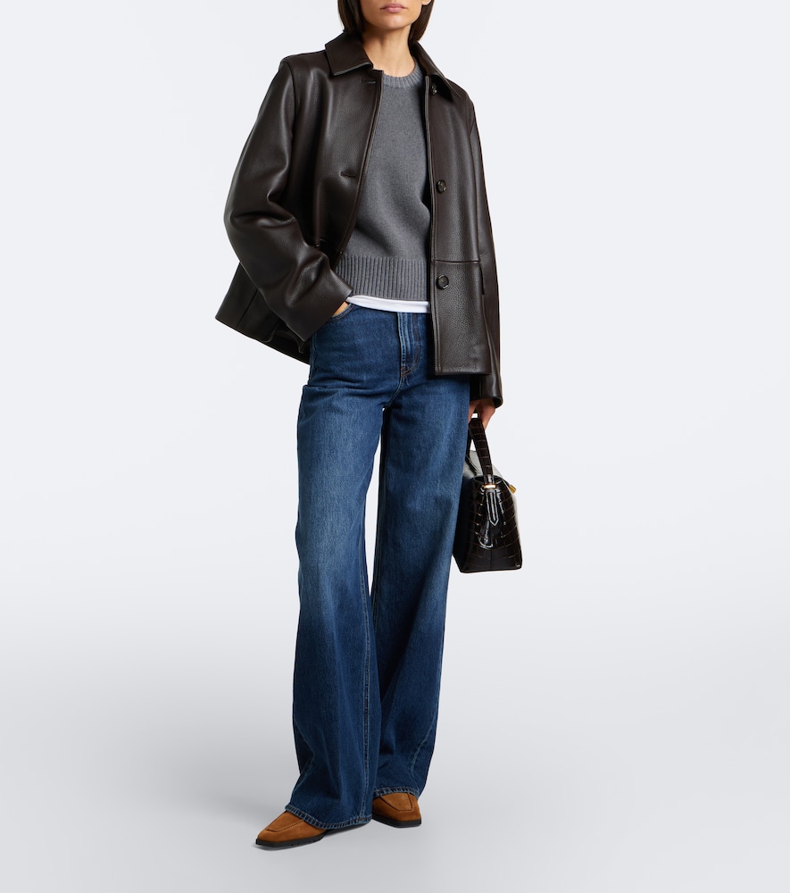 Shearling-Lined Ankle Boots
