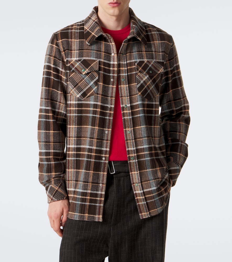 Wilderness Plaid Cashmere Shirt