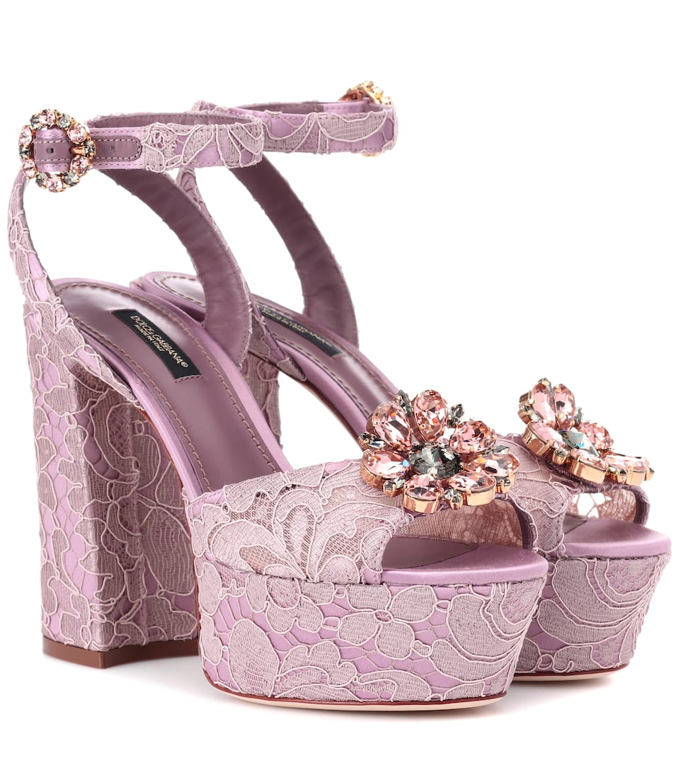 scarpe pizzo dolce e gabbana