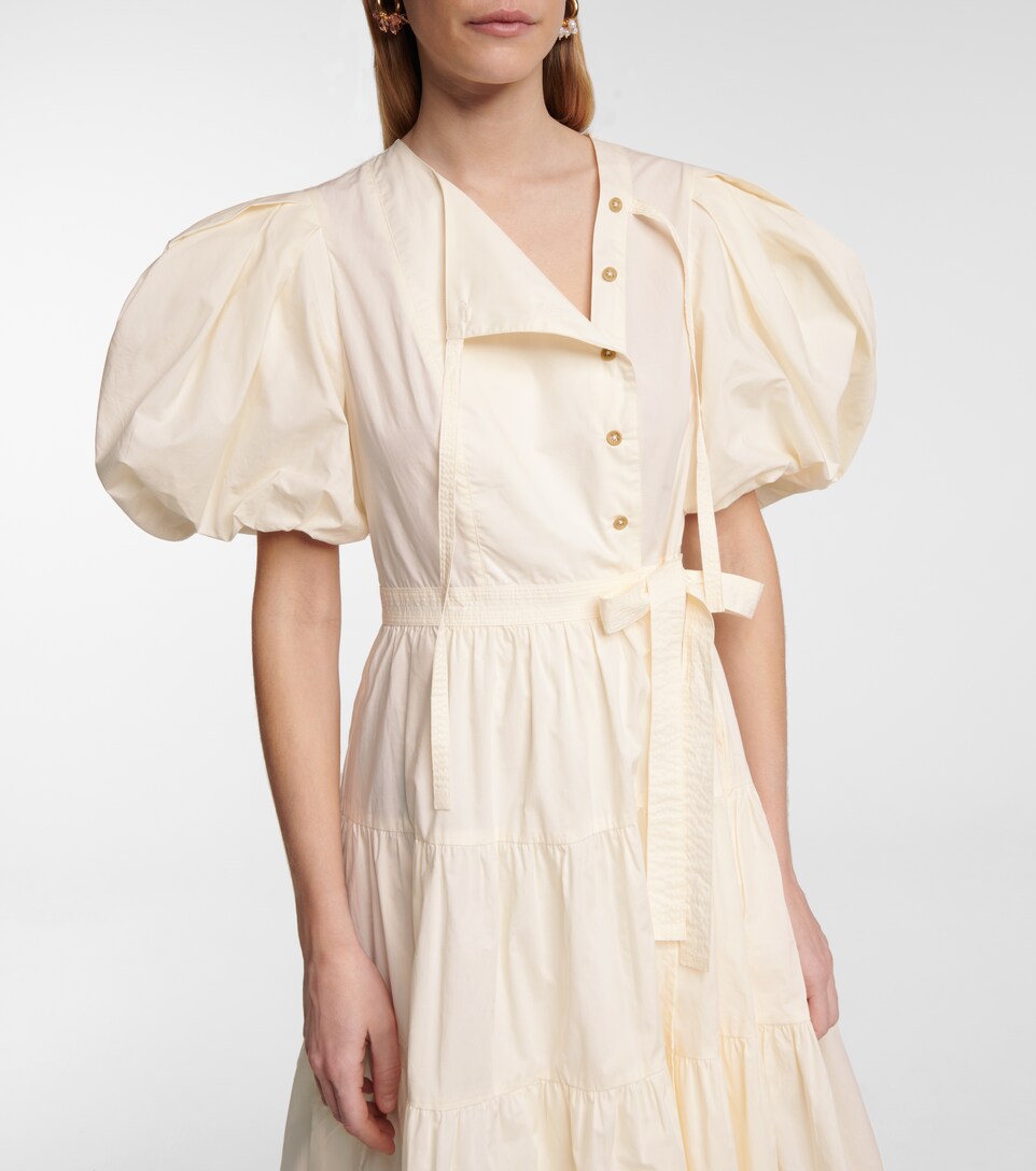 ulla johnson mustard dress