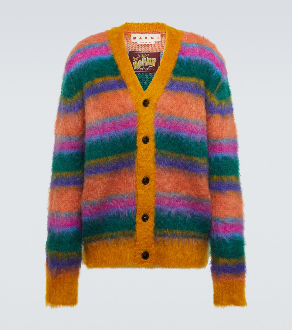 Marni - Mohair-blend cardigan | Mytheresa