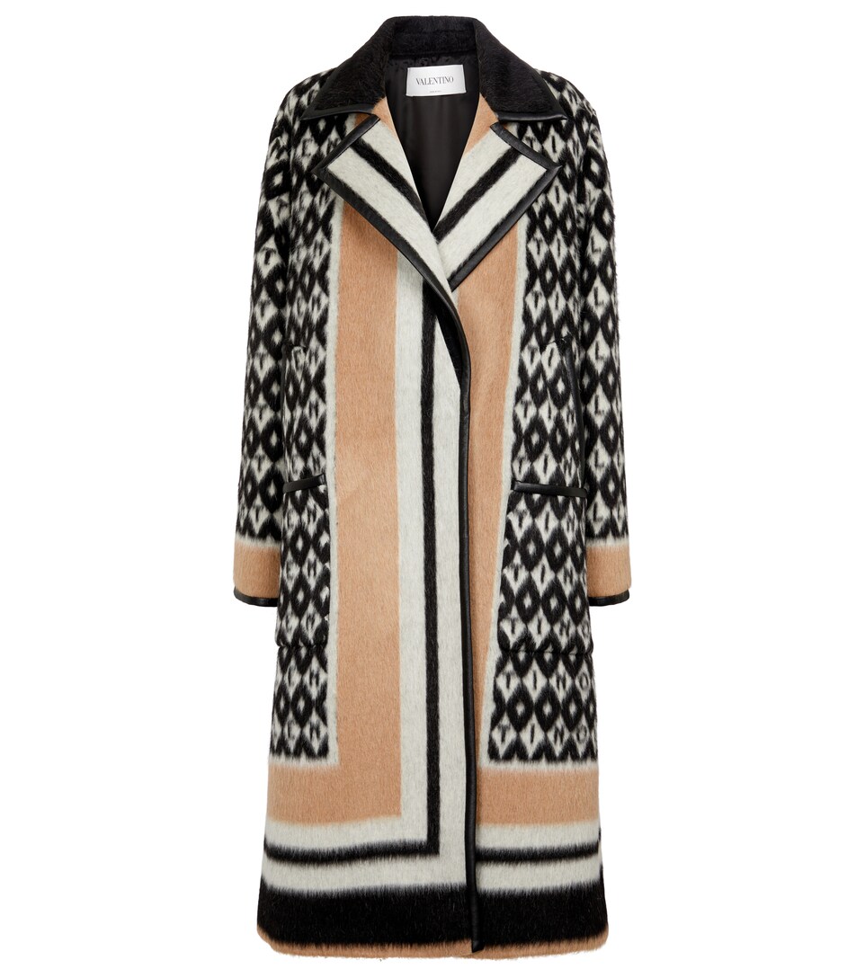 Valentino - Abrigo Valentino Foulard Archive en mezcla de lana | Mytheresa