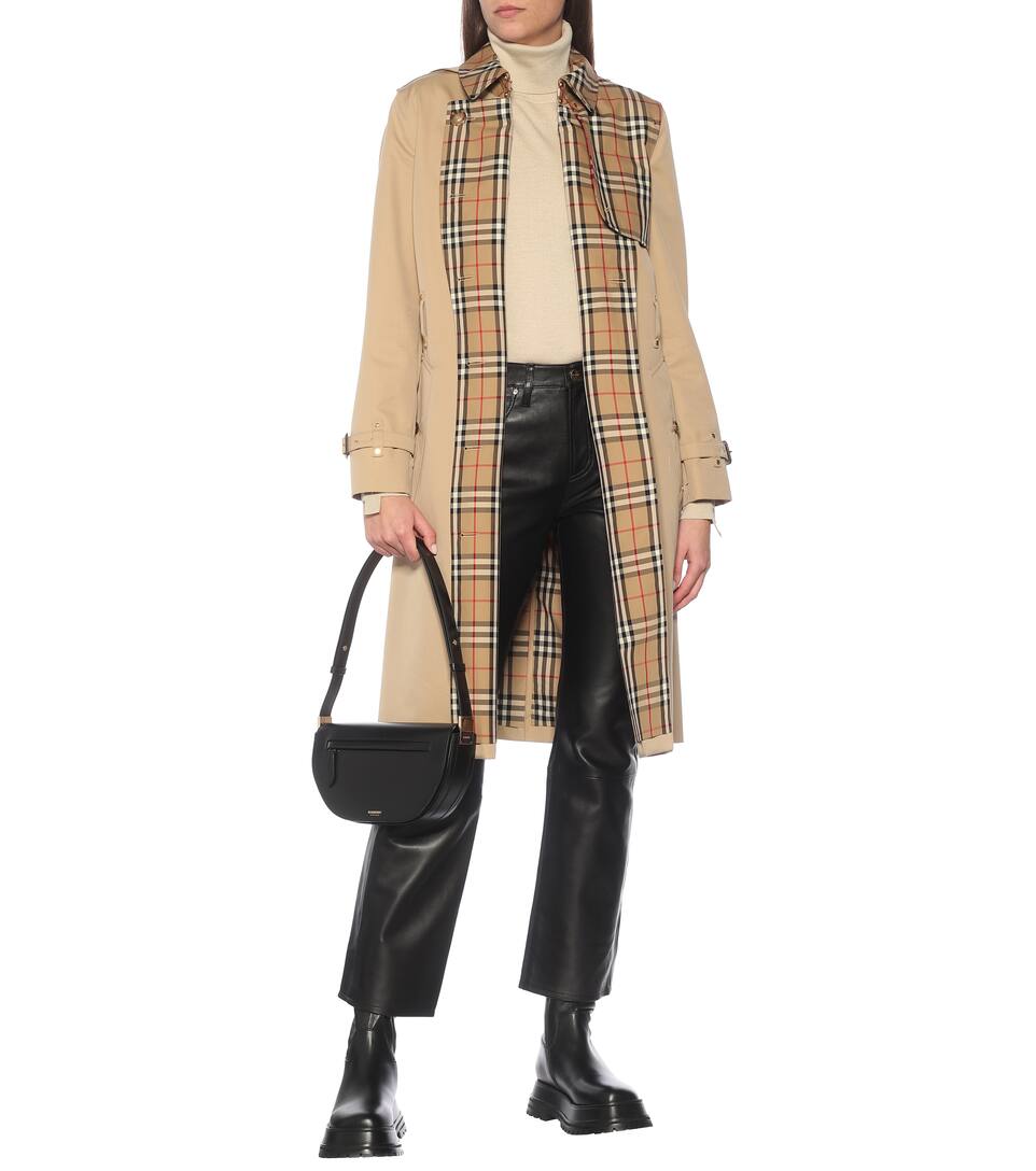 Olympia Small Leather Shoulder Bag Burberry Mytheresa