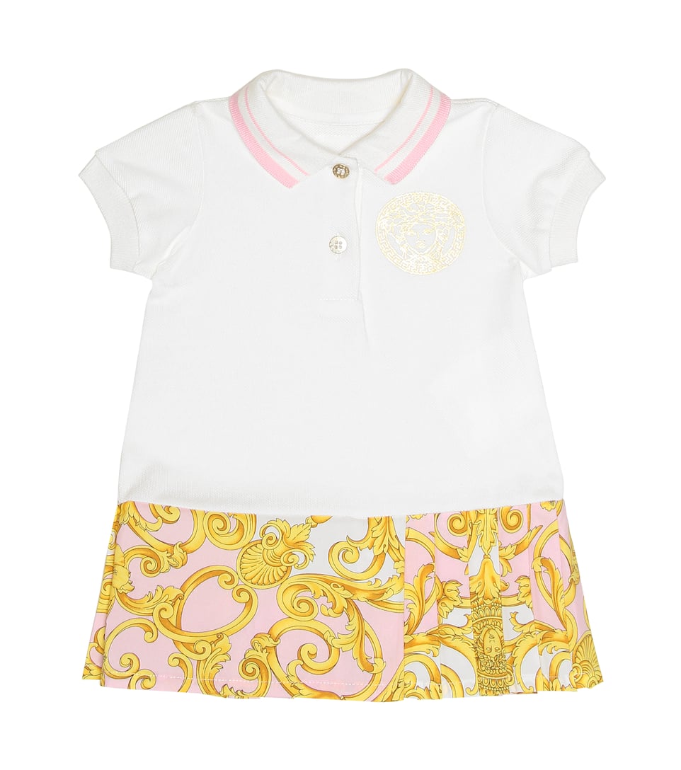 Bloomer – Et ImpriméYoung Robe Versace Coton Bébé Set En Short 3q4ARL5j