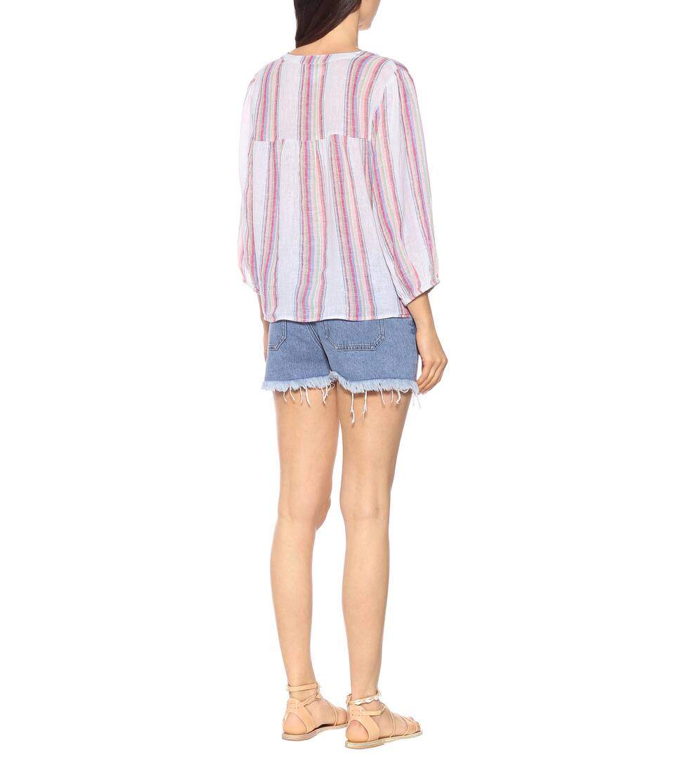 Miranda Lin Rayée En Blouse Mélangé Velvet 3JKTclF1