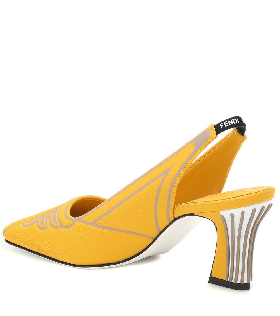 En Escarpins Ffreedom Toile Escarpins Fendi Fendi Ffreedom wO0nPk