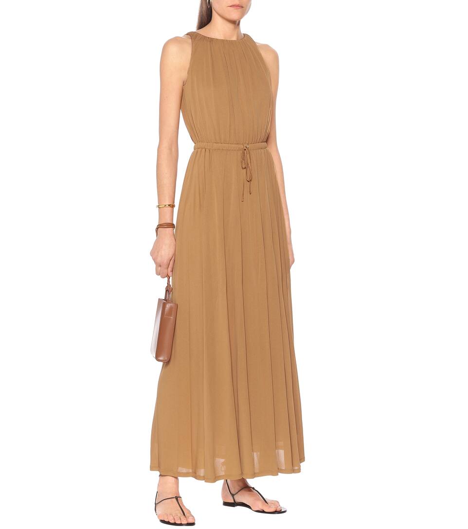 max mara viscose jersey dress