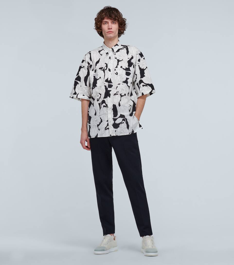GIVENCHY OVERSIZED SHORT-SLEEVED SHIRT,P00452639