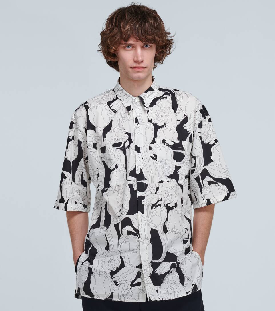 GIVENCHY OVERSIZED SHORT-SLEEVED SHIRT,P00452639