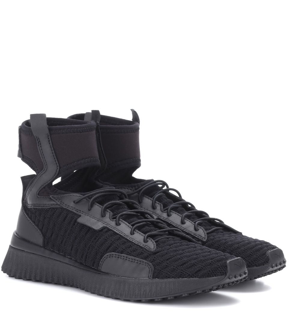 puma fenty trainer black