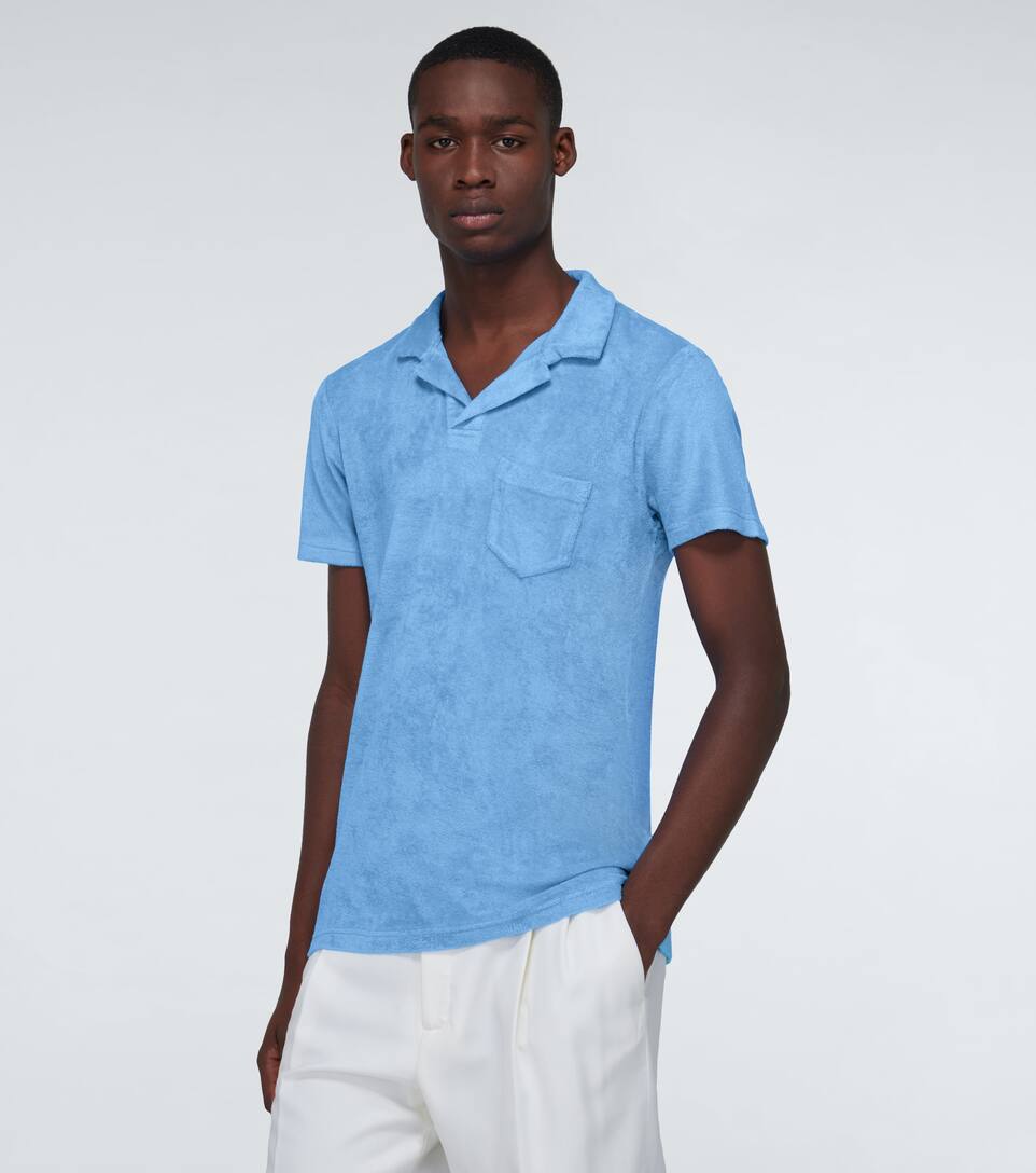 Orlebar brown towelling polo clearance