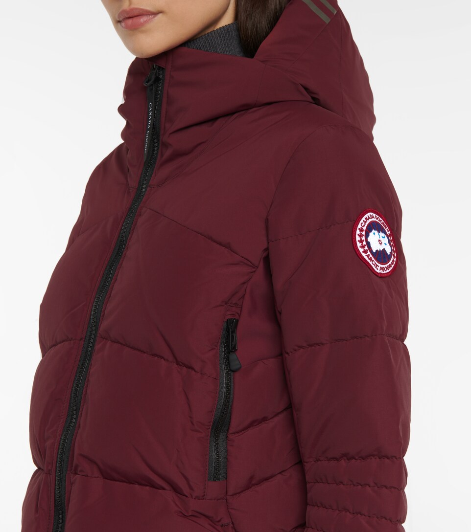 canada goose maroon jacket