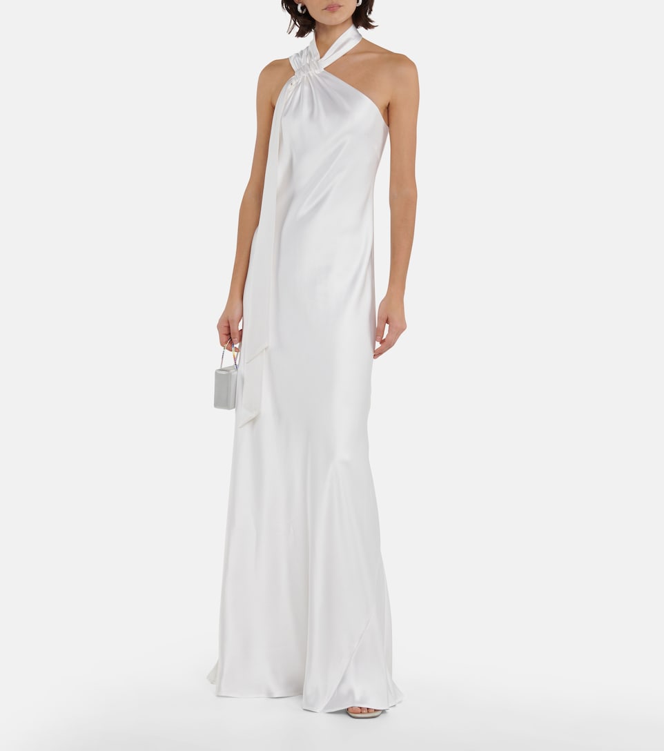 galvan silk gown
