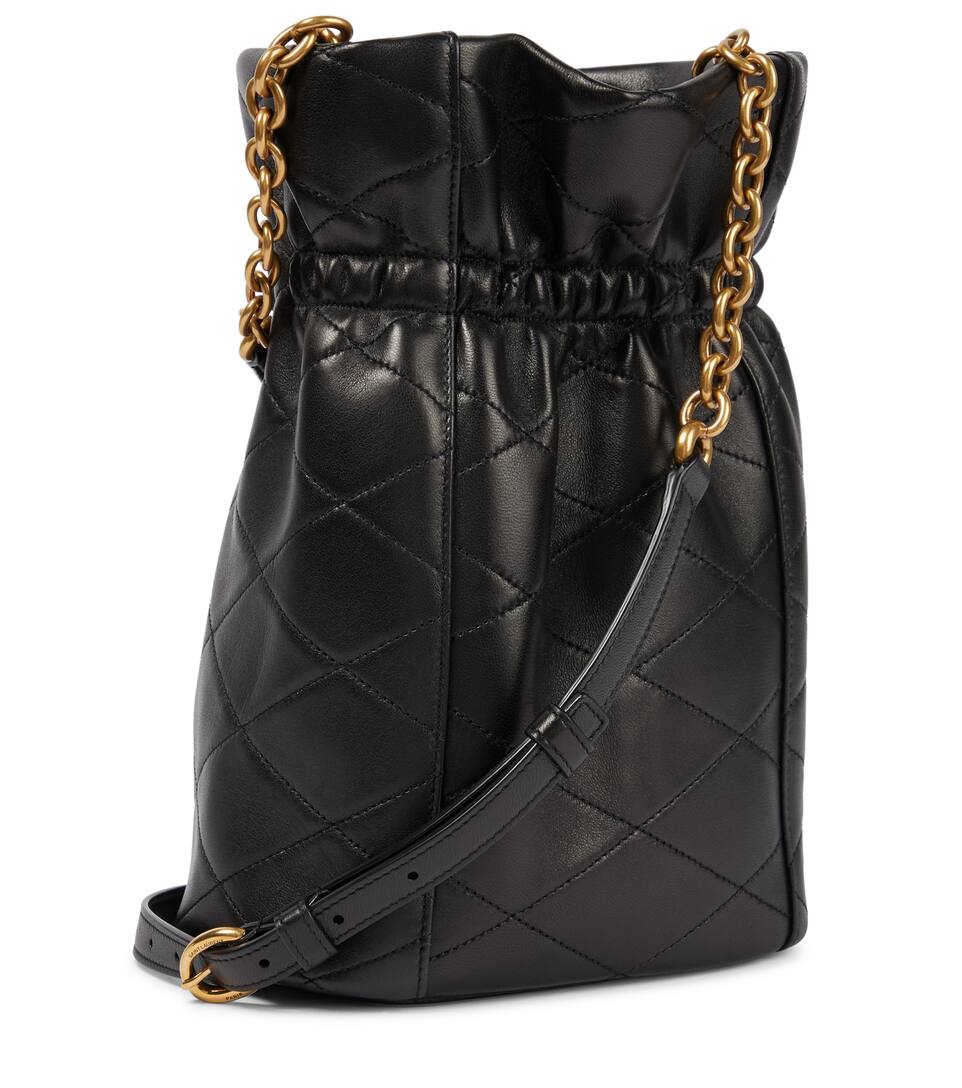 Saint Laurent Le Maillon leather bucket bag Mytheresa