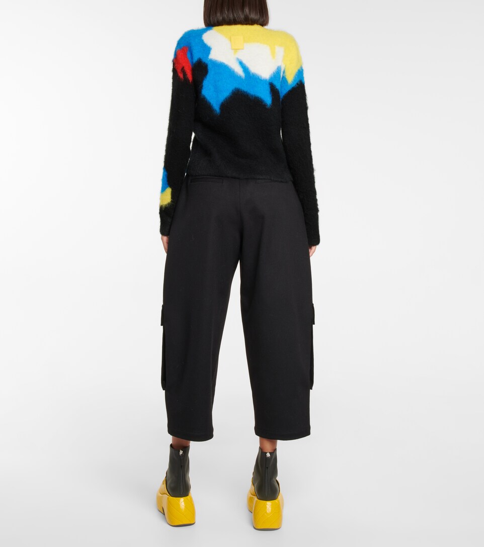 loewe cropped sweater