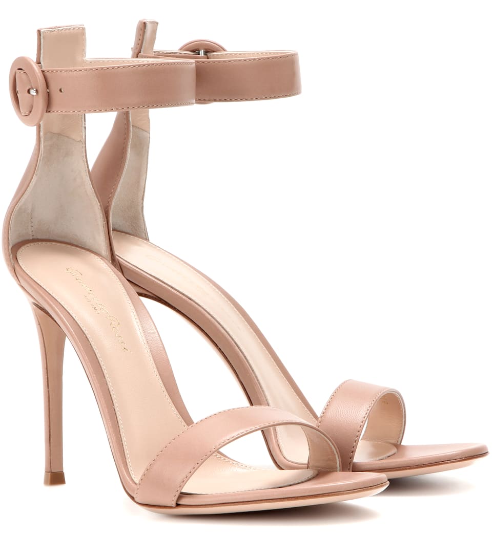 Sandali Portofino 105 In Pelle Gianvito Rossi | mytheresa Sandali Portofino 105 In Pelle Gianvito Rossi | mytheresa