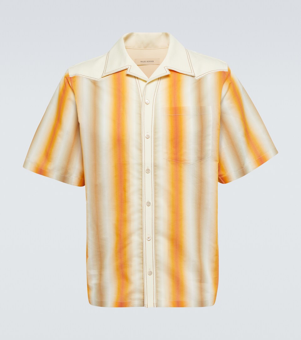 Wales Bonner - Sunrise striped bowling 