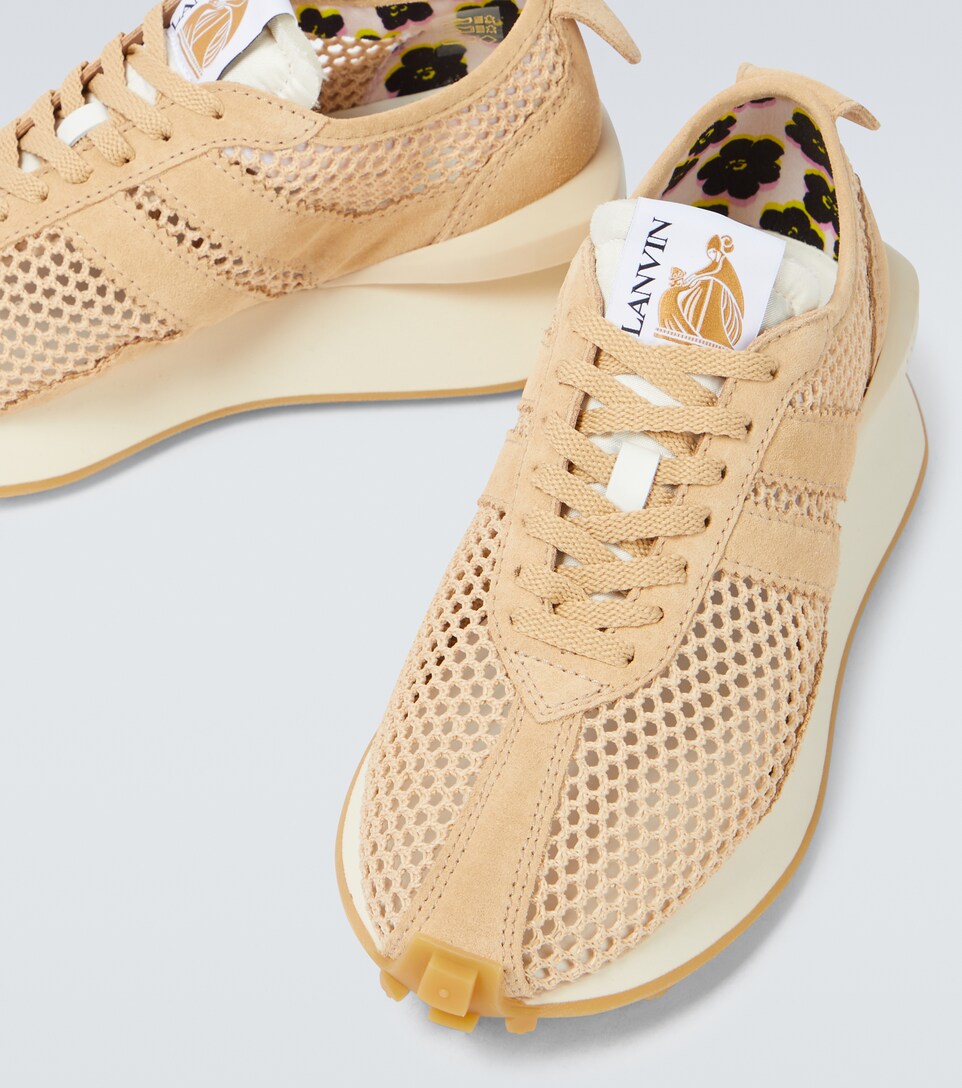 lanvin mesh trainers