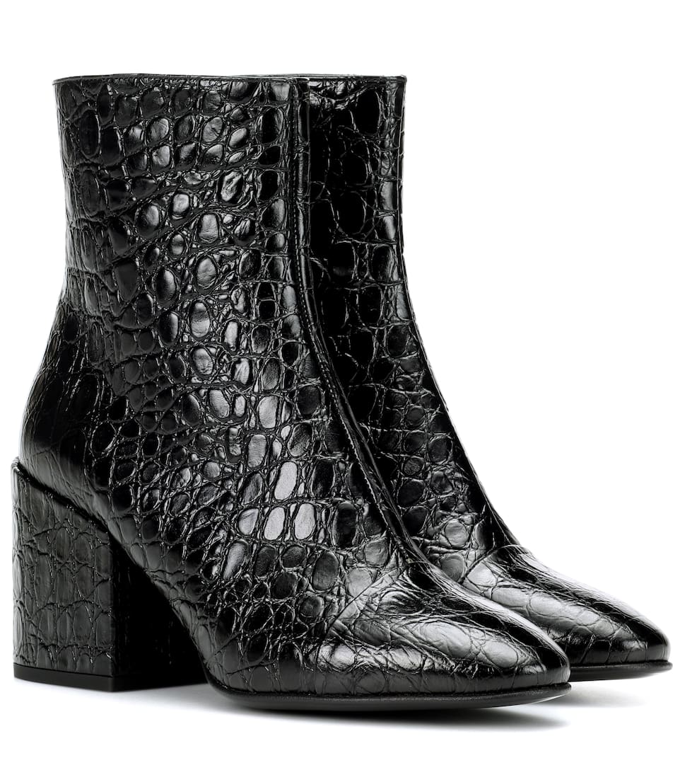 dries van noten croc boots
