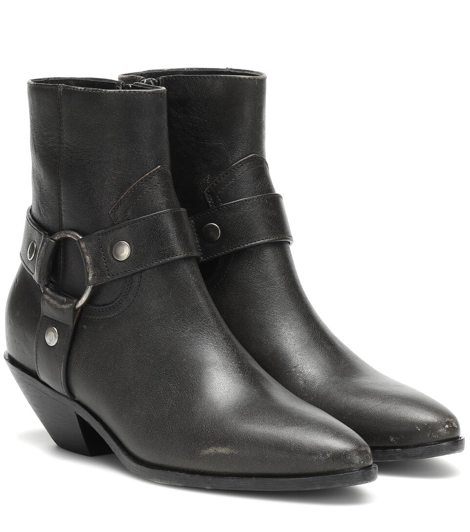 saint laurent harness boots