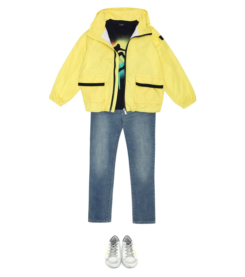 cotton lined raincoat