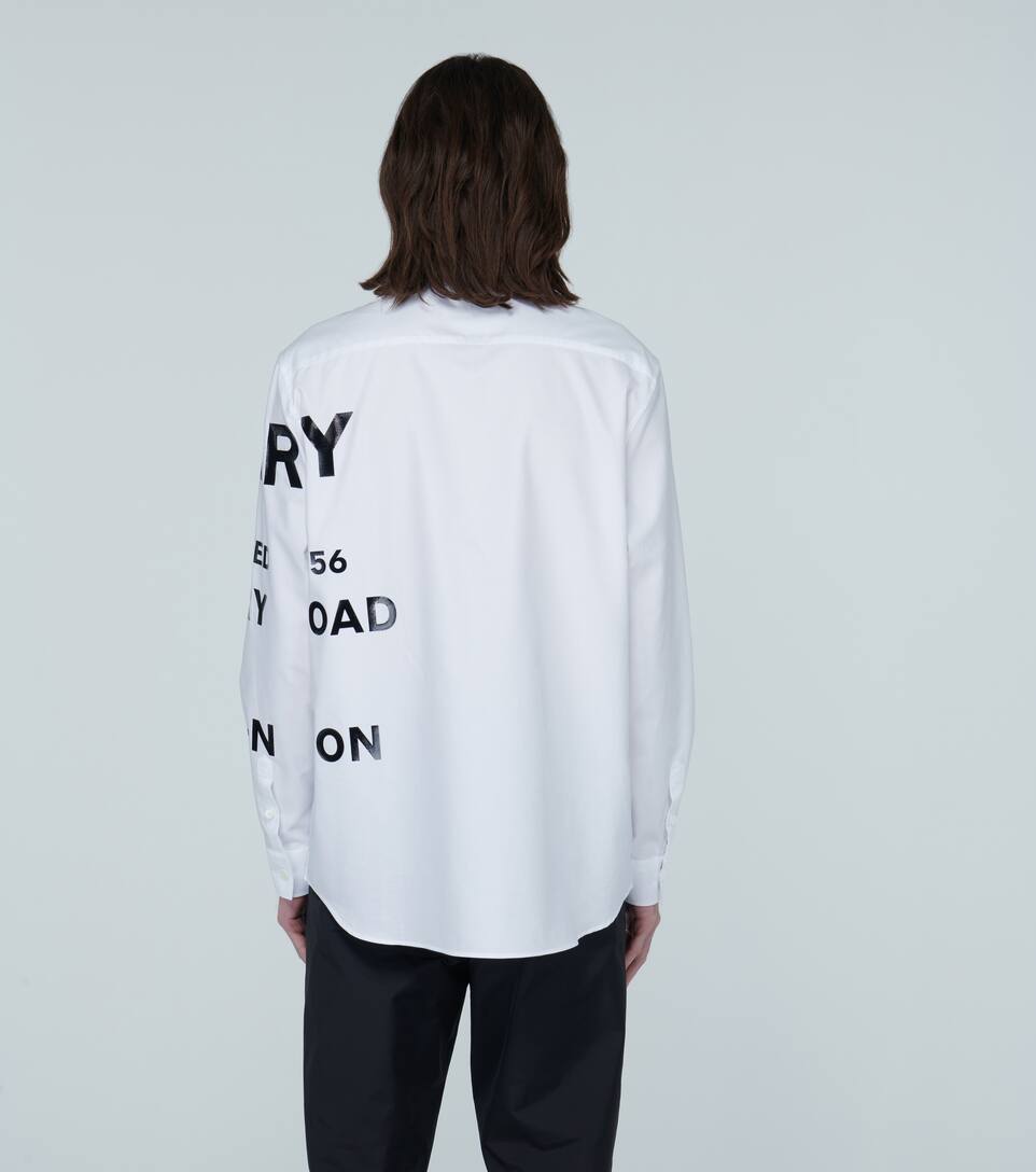 BURBERRY Horseferry printed shirt,P00433306