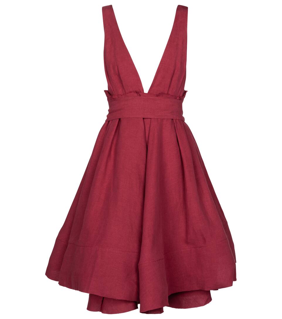 brock collection red dress