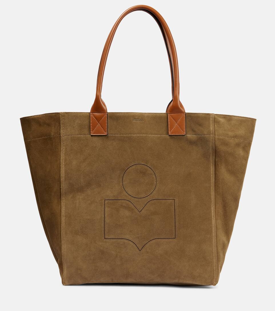 Isabel Marant Yenky suede tote bag Mytheresa