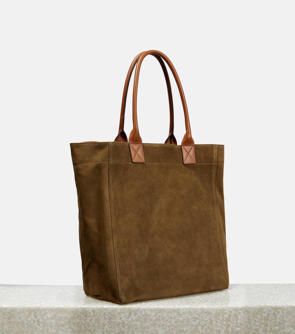 Isabel Marant Yenky suede tote bag Mytheresa
