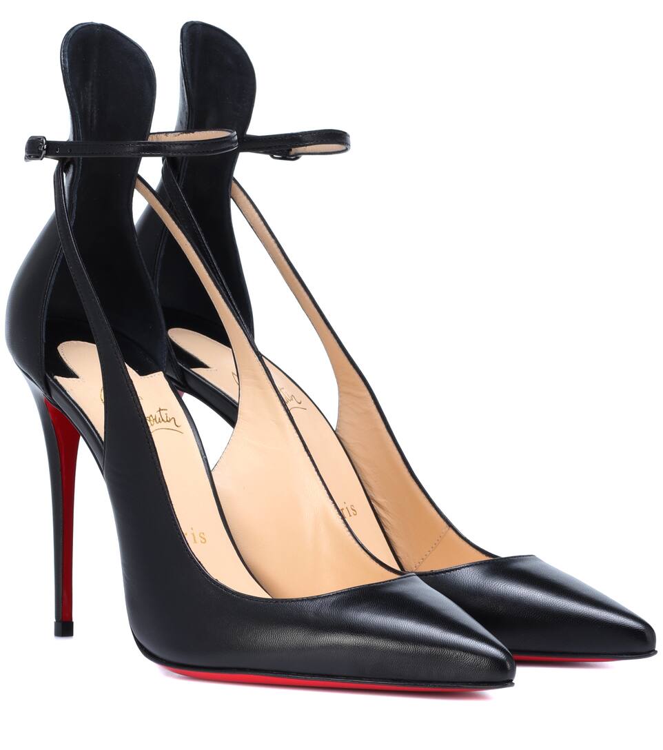 Mascara 100 Leather Pumps Christian Louboutin | mytheresa Christian Louboutin White Mascara 100 Kid Leather Stiletto