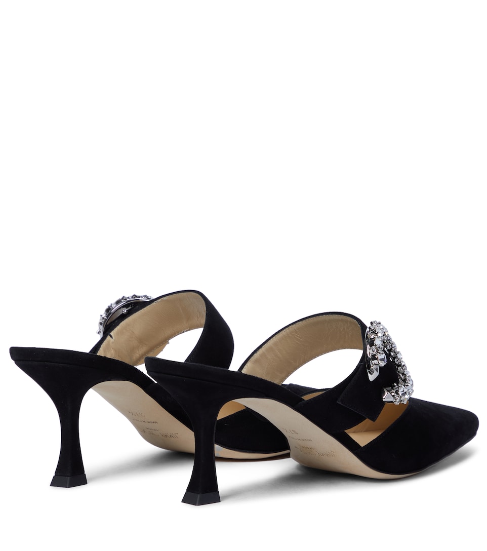 Jimmy Choo - Marta 70 suede pumps 