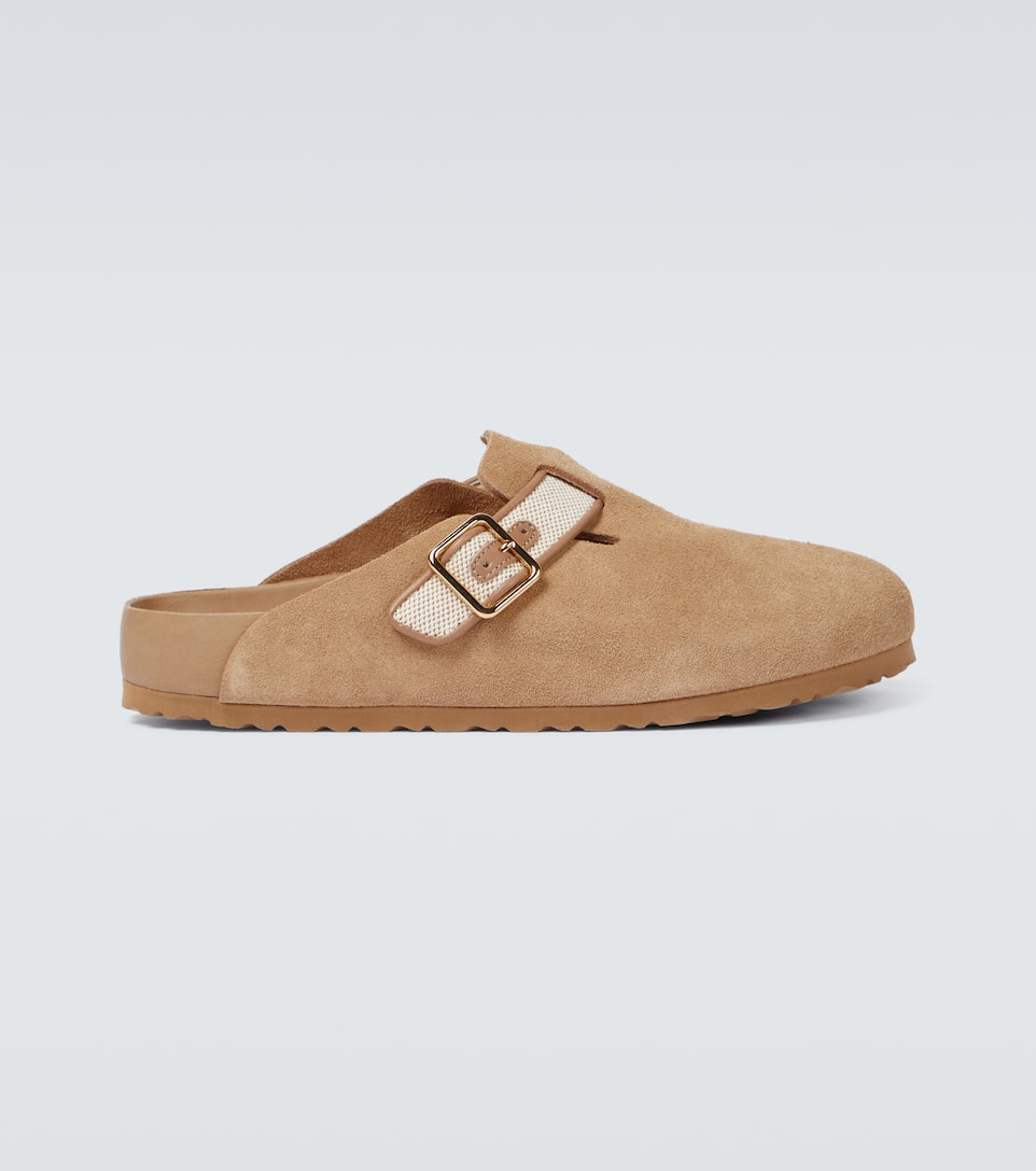 birkenstock suede mules