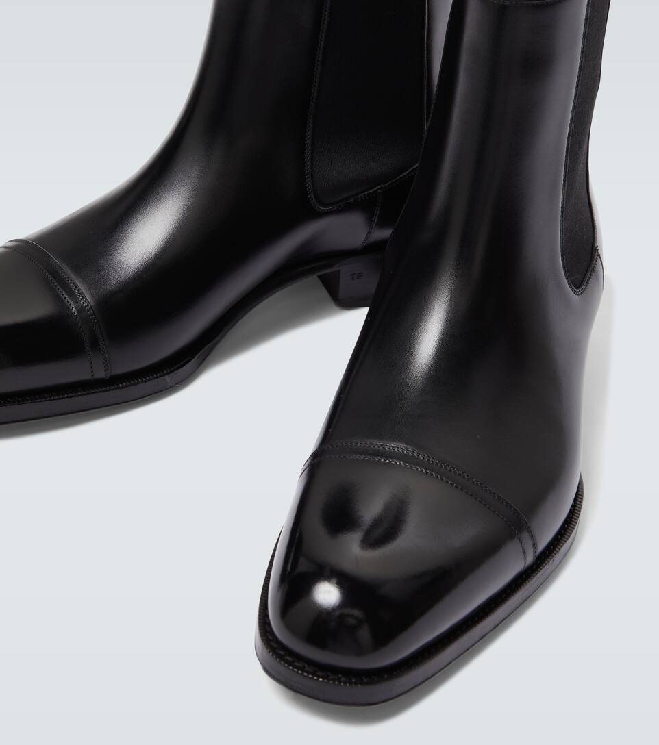 Tom Ford Edgar Leather Chelsea Boots Mytheresa