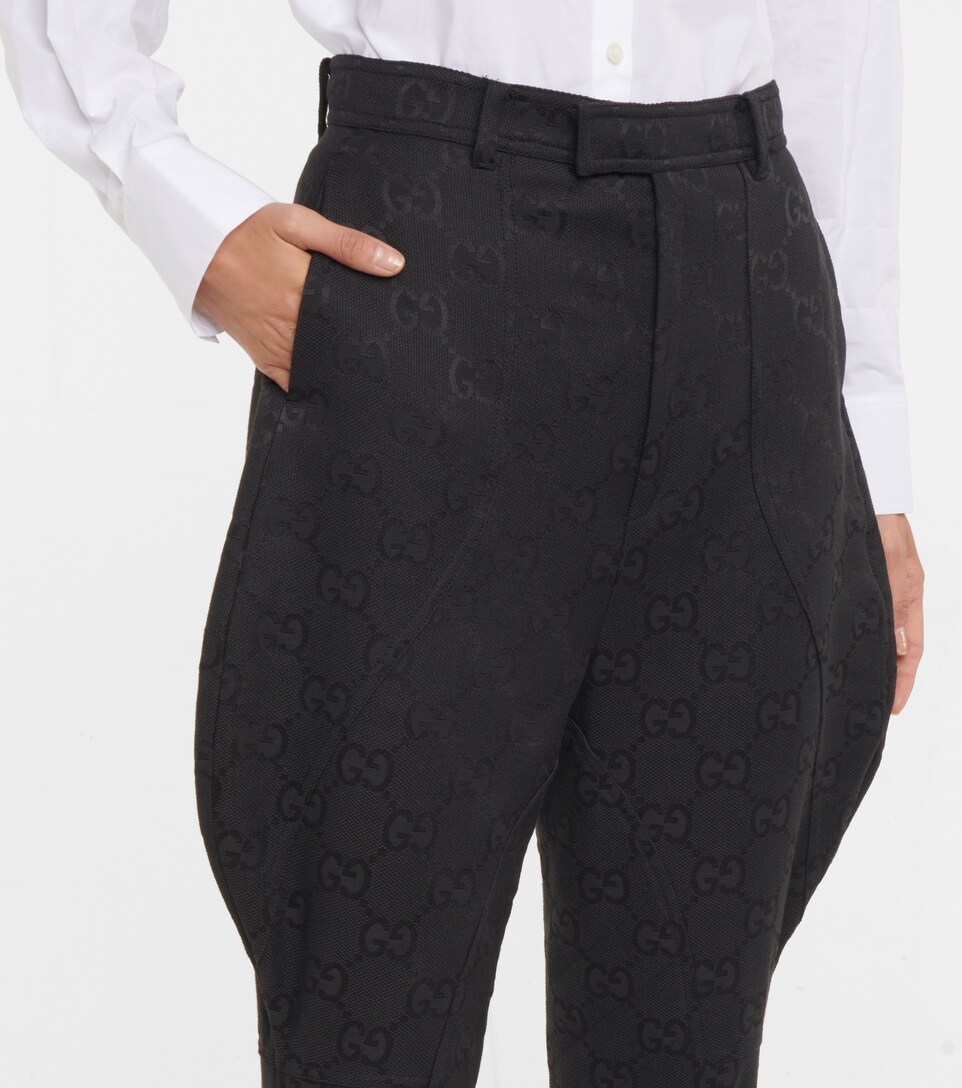 Gucci - Maxi GG canvas jodhpur pants 