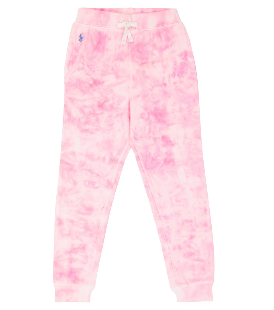 Polo Ralph Lauren Kids - Pantaloni sportivi tie-dye in cotone | Mytheresa