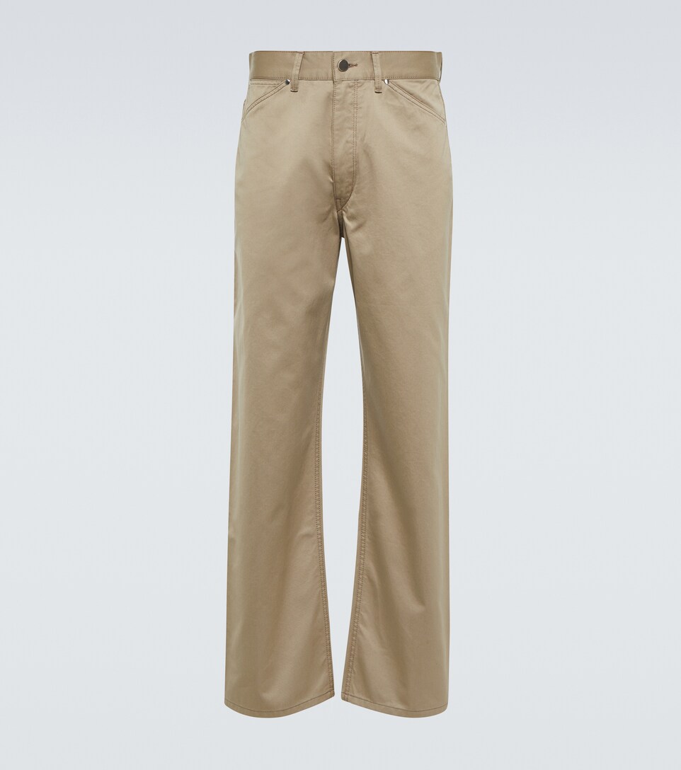 Lemaire - Straight-leg cotton pants 