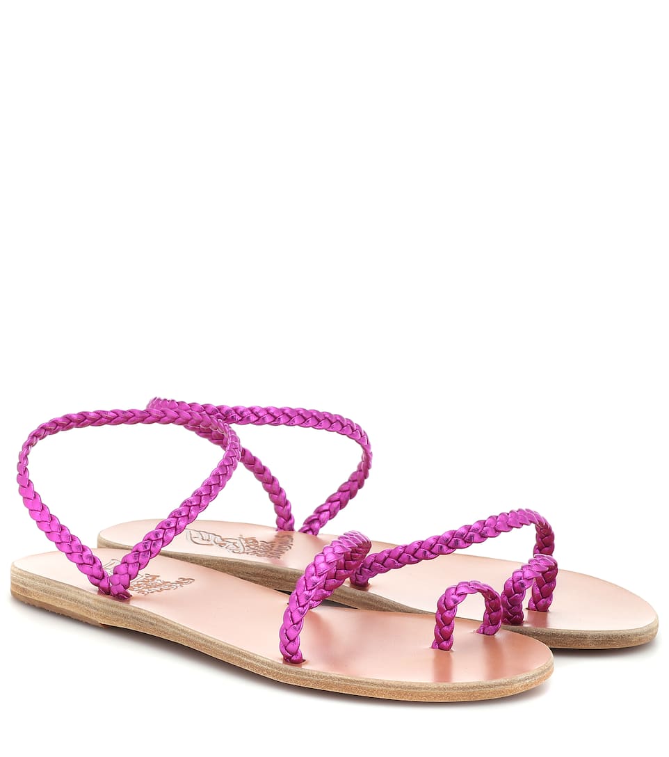 Cuir Ancient Eleftheria Sandales En Sandals Greek 0kn8PXONw
