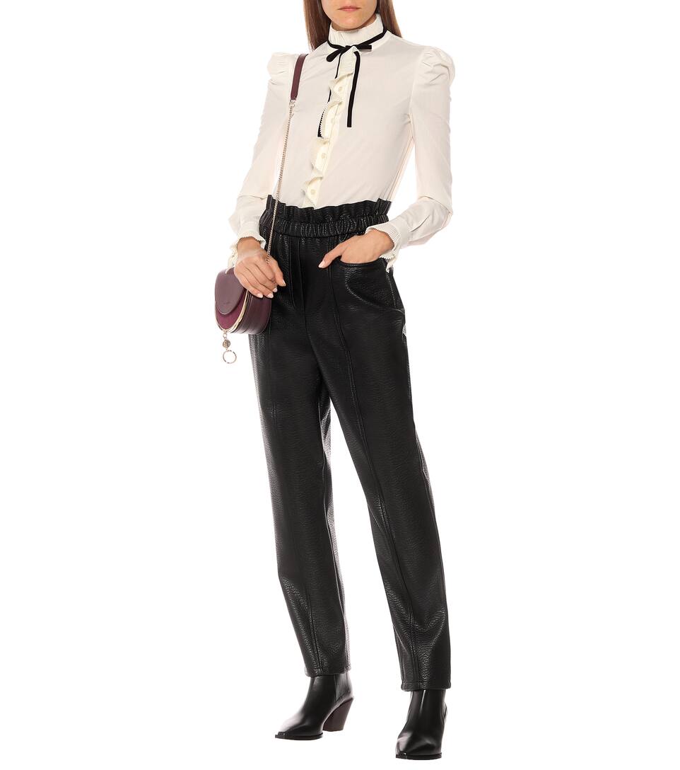 high rise formal pants