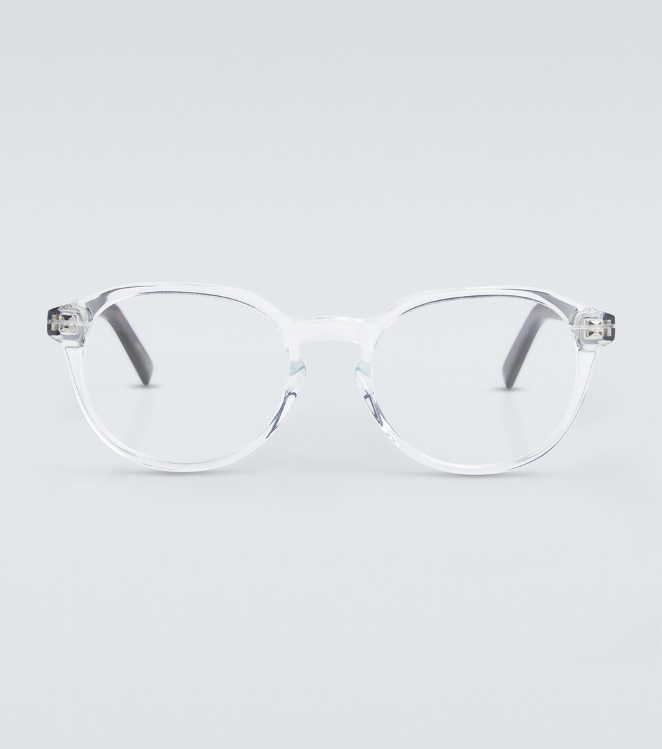 dior clear frames