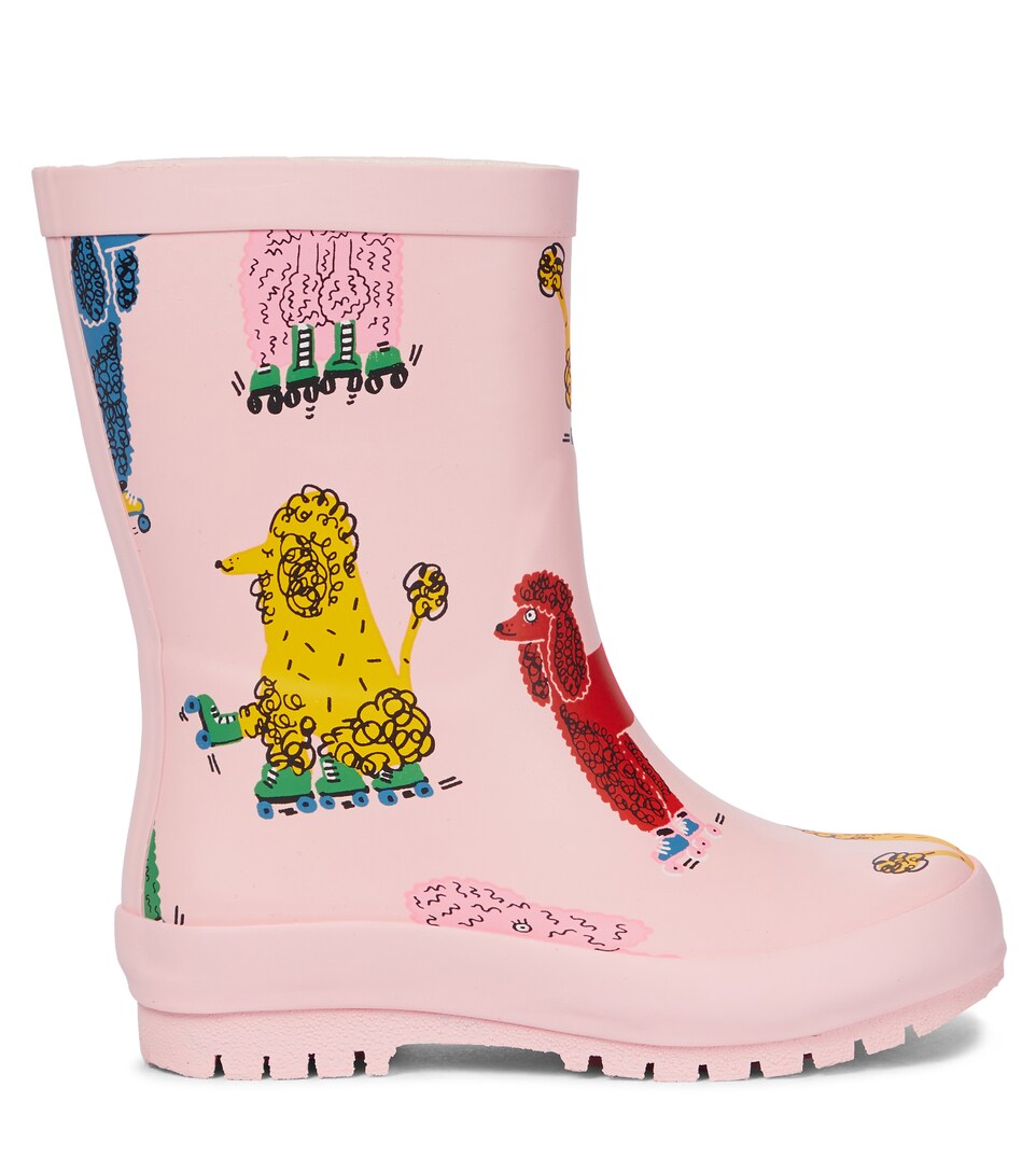 poodle rain boots