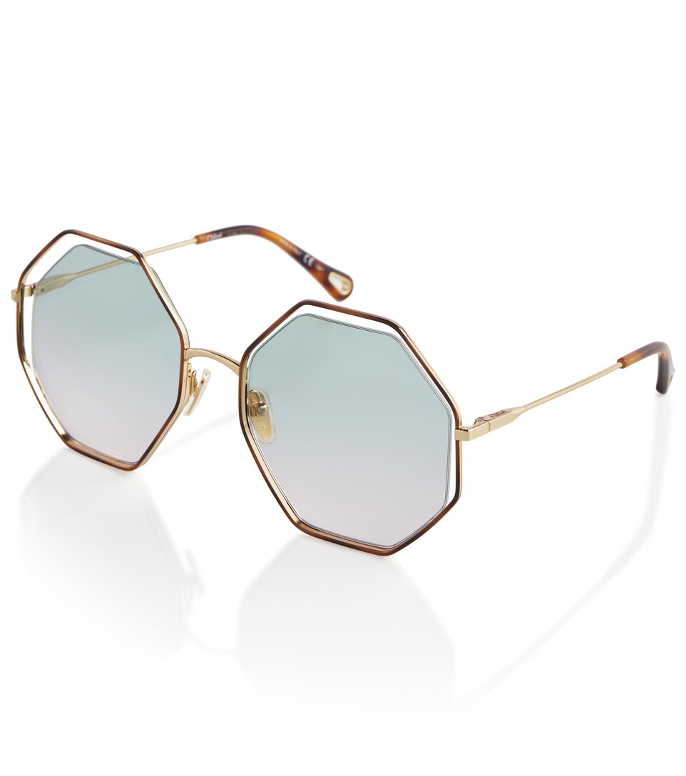 Chloé - Poppy Petite octagonal sunglasses | Mytheresa
