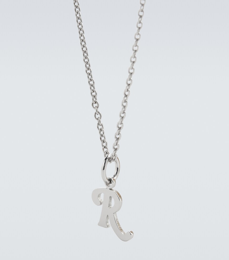 Raf Simons - R pendant necklace | Mytheresa